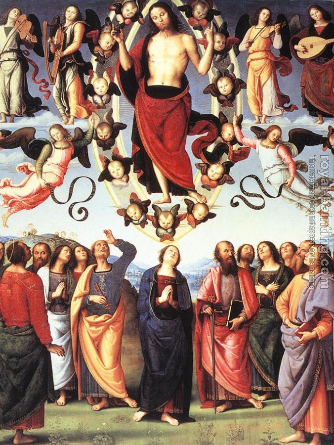Pietro Perugino : The Ascension of Christ